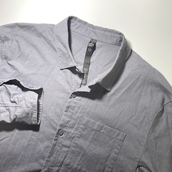lululemon athletica Shirts Lululemon Mens Xl Gray Solid Button Up